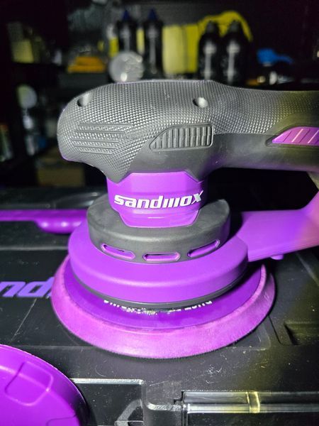 SANDWOX Електрична ексцентрикова шліфувальна машина &Oslash;150mm крок 3мм SANDWOX SX653 фото