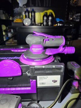 SANDWOX Пневматична ексцентрикова шліфувальна машина &Oslash;150mm крок 5мм SANDWOX AX65 фото