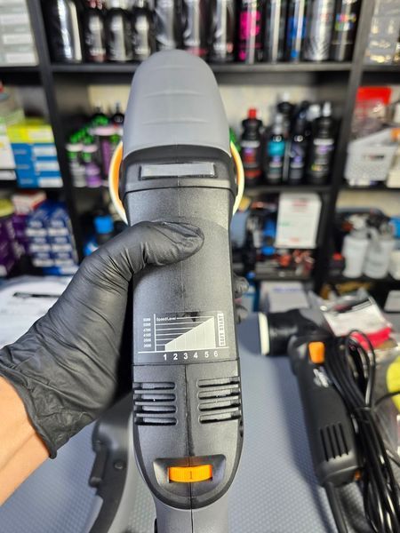 Полірувальна машина ShineMate ORBITAL POLISHER, WITH 6" BACKING PLATE, ORBIT 21MM EX620-6/21 фото