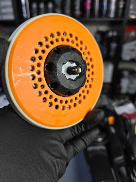 Полірувальна машина ShineMate ORBITAL POLISHER, WITH 6" BACKING PLATE, ORBIT 21MM EX620-6/21 фото