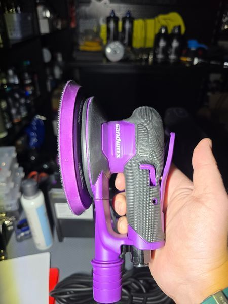 SANDWOX Пневматична ексцентрикова шліфувальна машина &Oslash;150mm крок 5мм SANDWOX AX65 фото