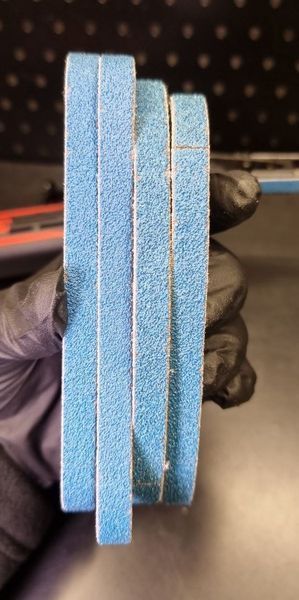 BELTON ZIRCONIA P60 абразивная лента под ленточный напильник 10 mm x 330 mm цирконит (блистер 5шт) 2348366665 фото