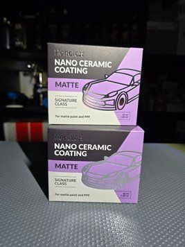 HENDLEX NANO CERAMIC COATING MATTE 50мл керамічне покриття МАТОВЕ  HENDLEX MATTE 50ml фото